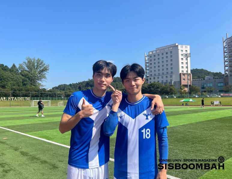 [2025 대학축구 U리그1] 연승가도로 몰아친 연세대,  건국대전 장현빈, 최지웅 인터뷰