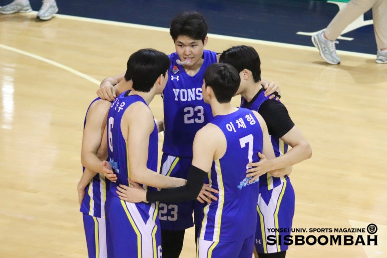 [2025 KUSF 대학농구 U-리그] ‘원 팀’ 독수리 군단, 다시 창공을 가르다! 연세대 승리 주역 이규태·이주영·김승우 인터뷰